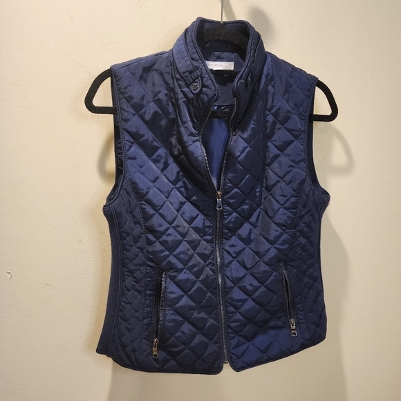 Westport 1962 women's navy  blue vest size S - Picture 2 of 7